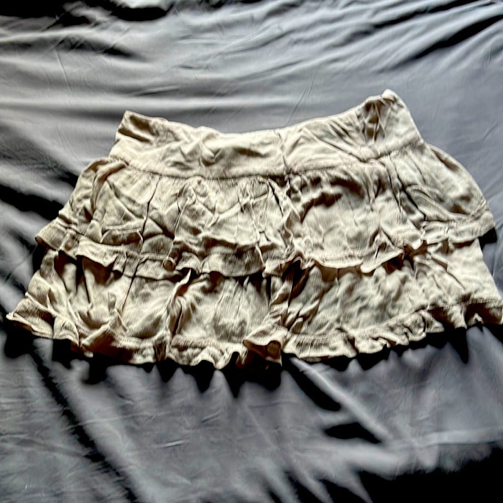Fun gray skirt free people